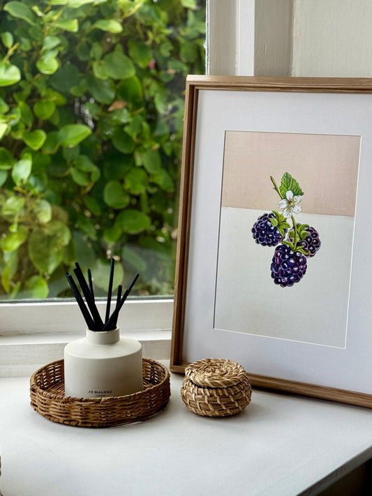 Blackberries ||Print||
